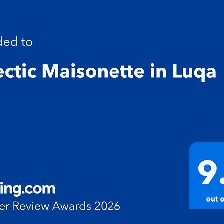 Eclectic Maisonette In Luqa